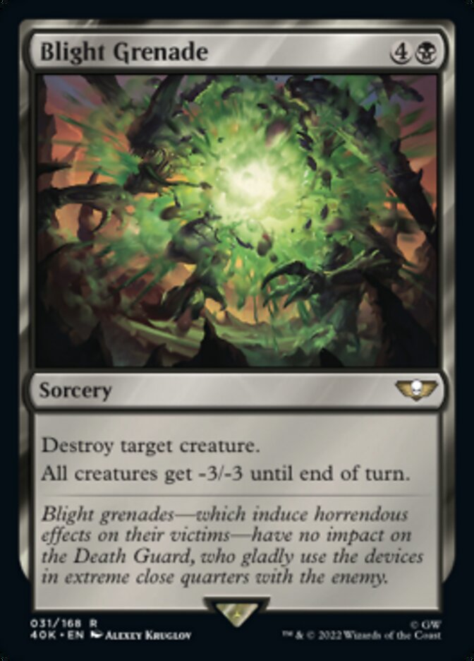 Blight Grenade - [Surge Foil] Warhammer 40,000 Commander (40K)