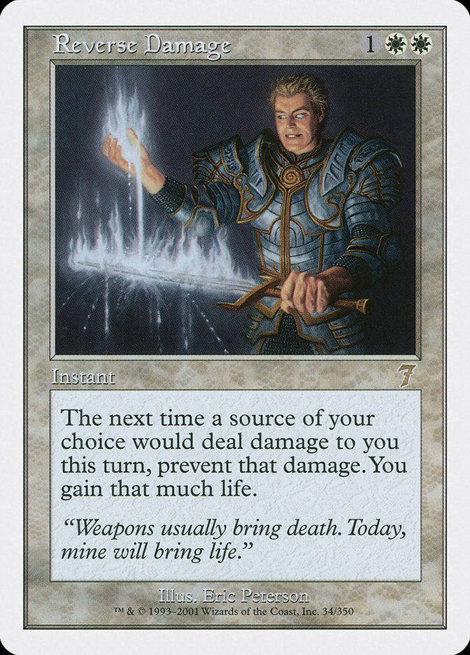 Reverse Damage - [Foil] Seventh Edition (7ED)