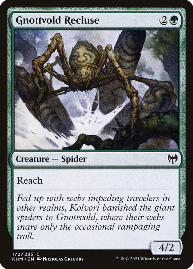 Gnottvold Recluse - [Foil] Kaldheim (KHM)