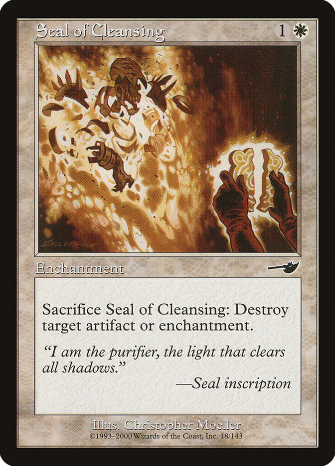Seal of Cleansing - [Foil] Nemesis (NEM)
