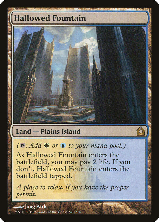 Hallowed Fountain - [Foil] Return to Ravnica (RTR)