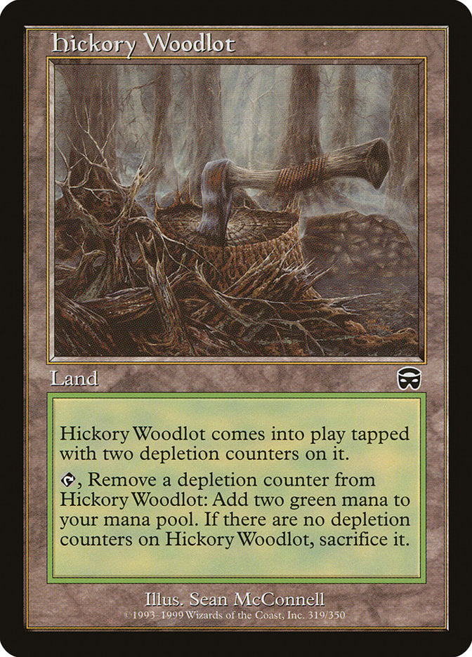 Hickory Woodlot - [Foil] Mercadian Masques (MMQ)