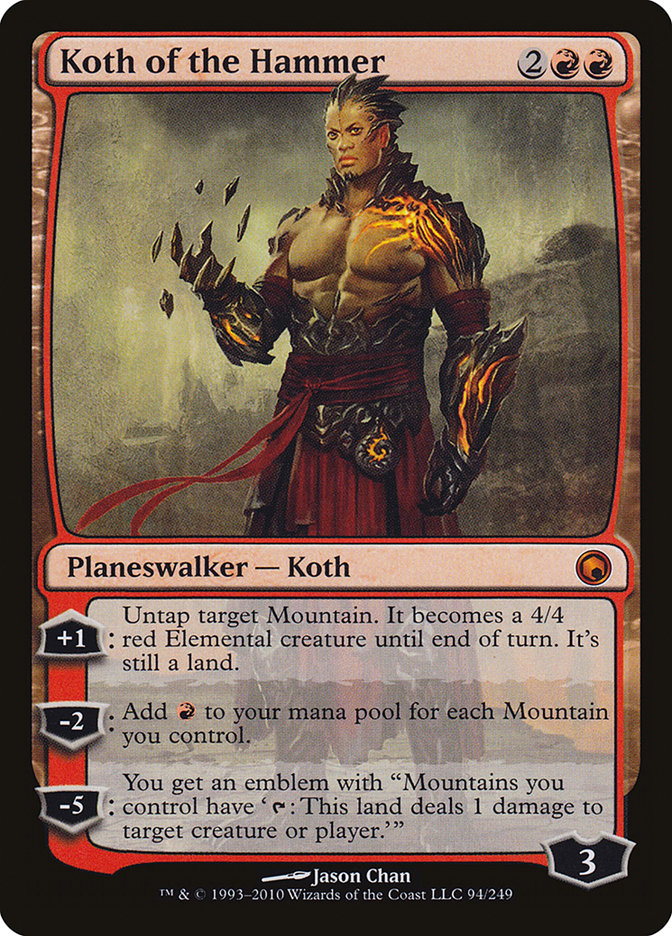 Koth of the Hammer - [Foil] Scars of Mirrodin (SOM)