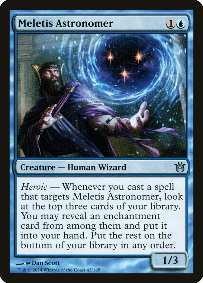 Meletis Astronomer - [Foil] Born of the Gods (BNG)