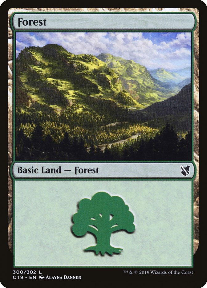 Forest (300) - Commander 2019 (C19)