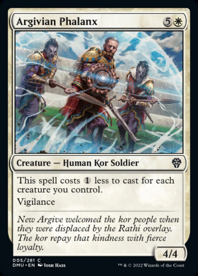 Argivian Phalanx - Dominaria United (DMU)
