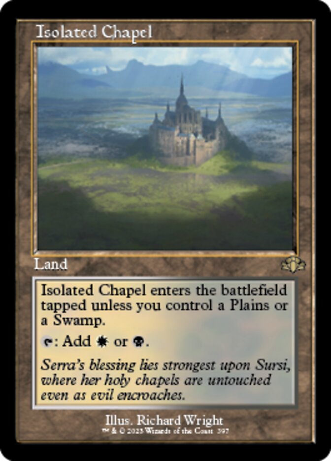 Isolated Chapel - [Retro Frame] Dominaria Remastered (DMR)