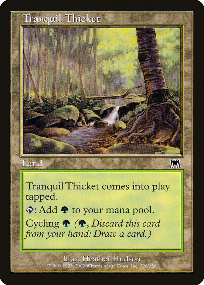 Tranquil Thicket - [Foil, Retro Frame] Onslaught (ONS)