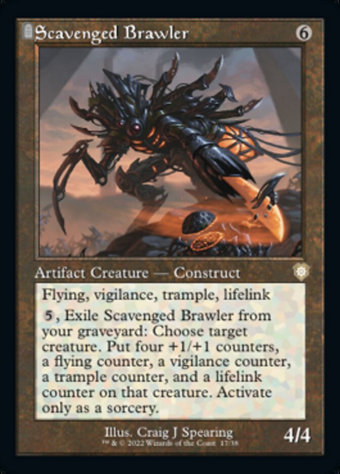 Scavenged Brawler - The Brothers' War Commander (BRC)