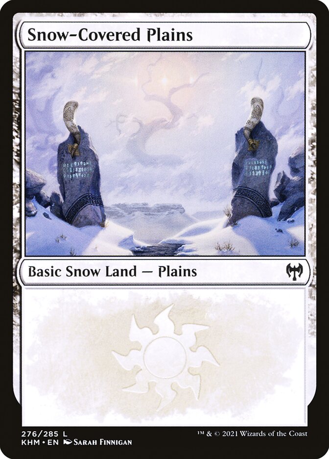 Snow-Covered Plains - [Foil] Kaldheim (KHM)