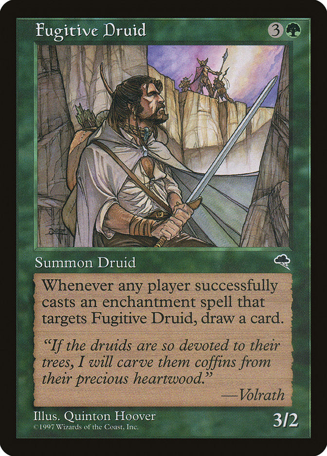 Fugitive Druid - [Retro Frame] Tempest (TMP)