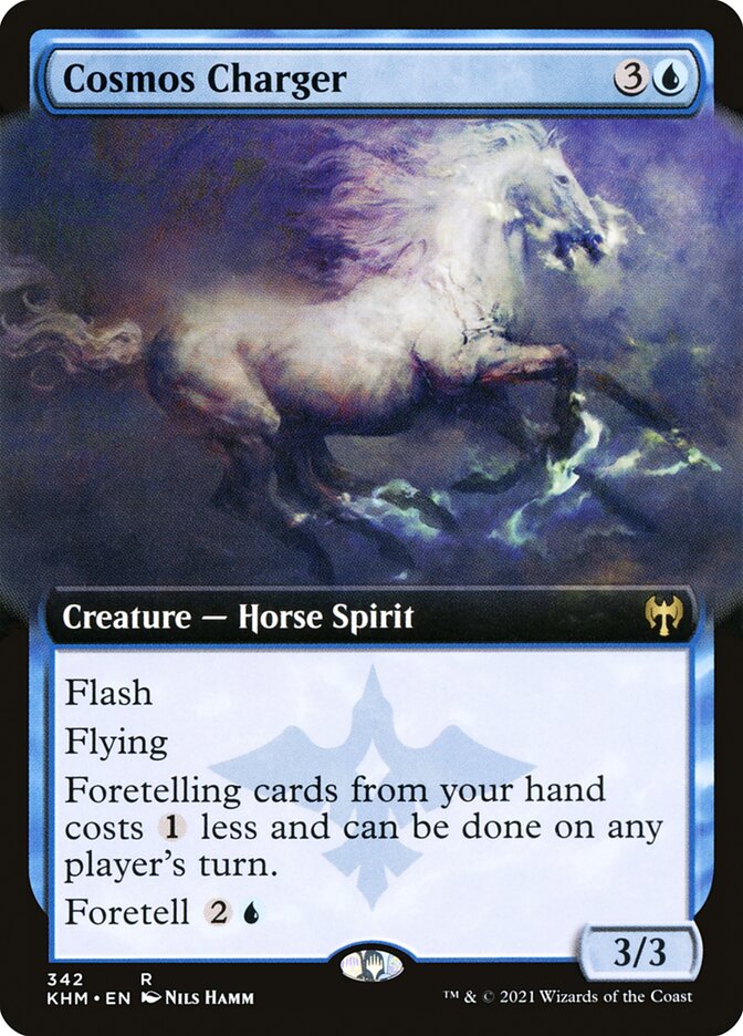 Cosmos Charger - [Foil, Extended Art] Kaldheim (KHM)