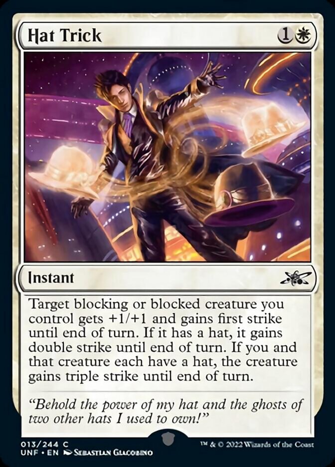 Hat Trick - [Foil] Unfinity (UNF)