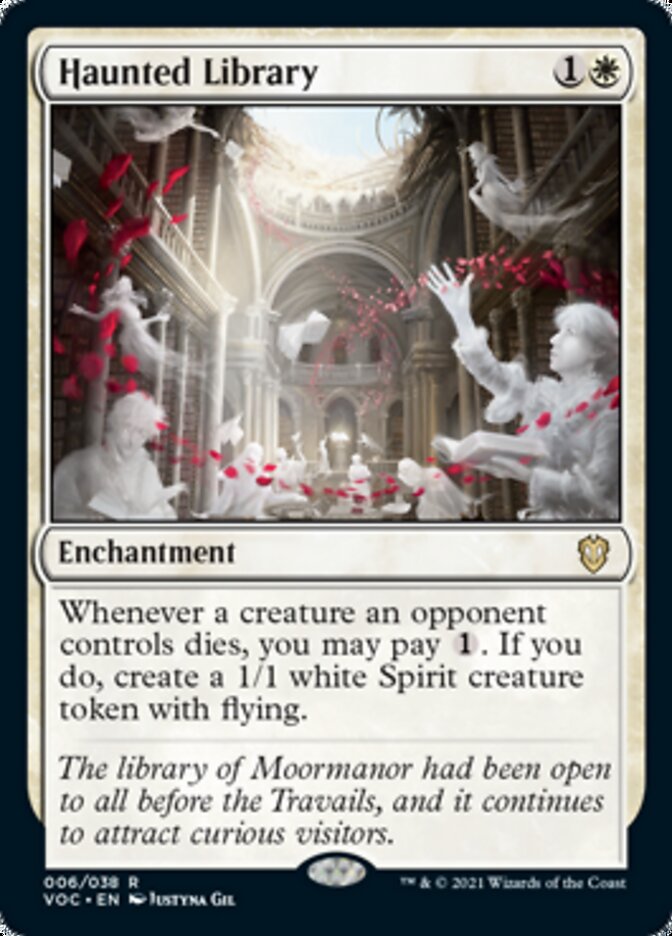 Haunted Library - Crimson Vow Commander (VOC)