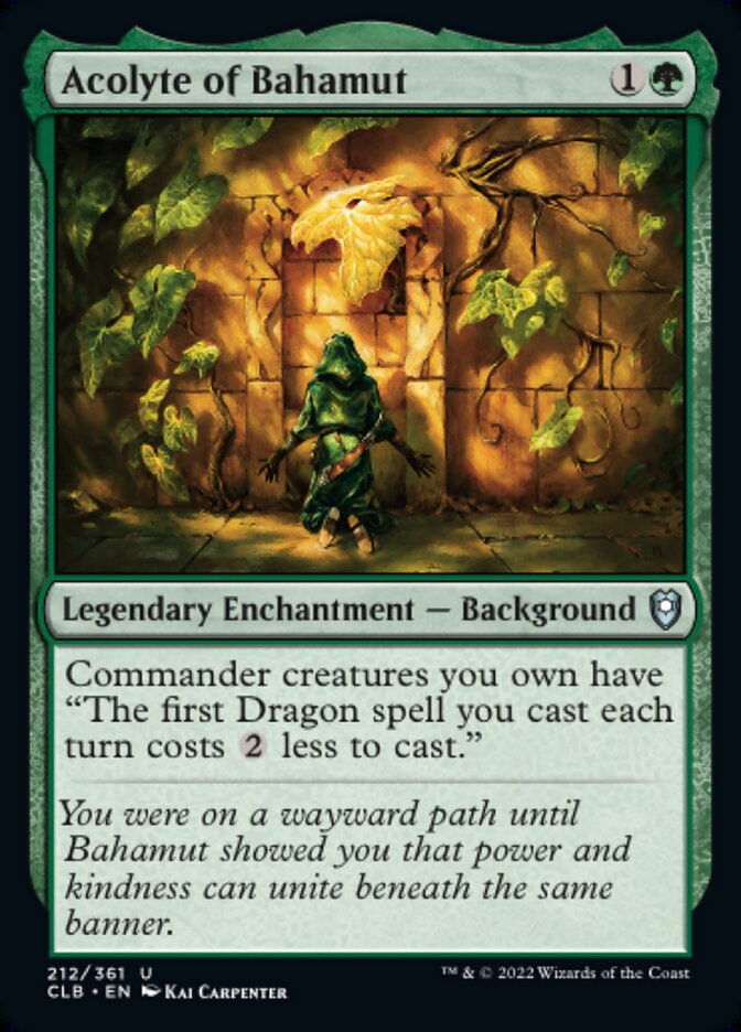Acolyte of Bahamut - [Foil] Commander Legends: Battle for Baldur's Gate (CLB)