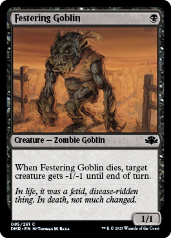 Festering Goblin - Dominaria Remastered (DMR)