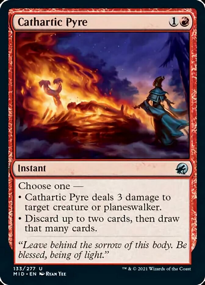 Cathartic Pyre - [Foil] Innistrad: Midnight Hunt (MID)