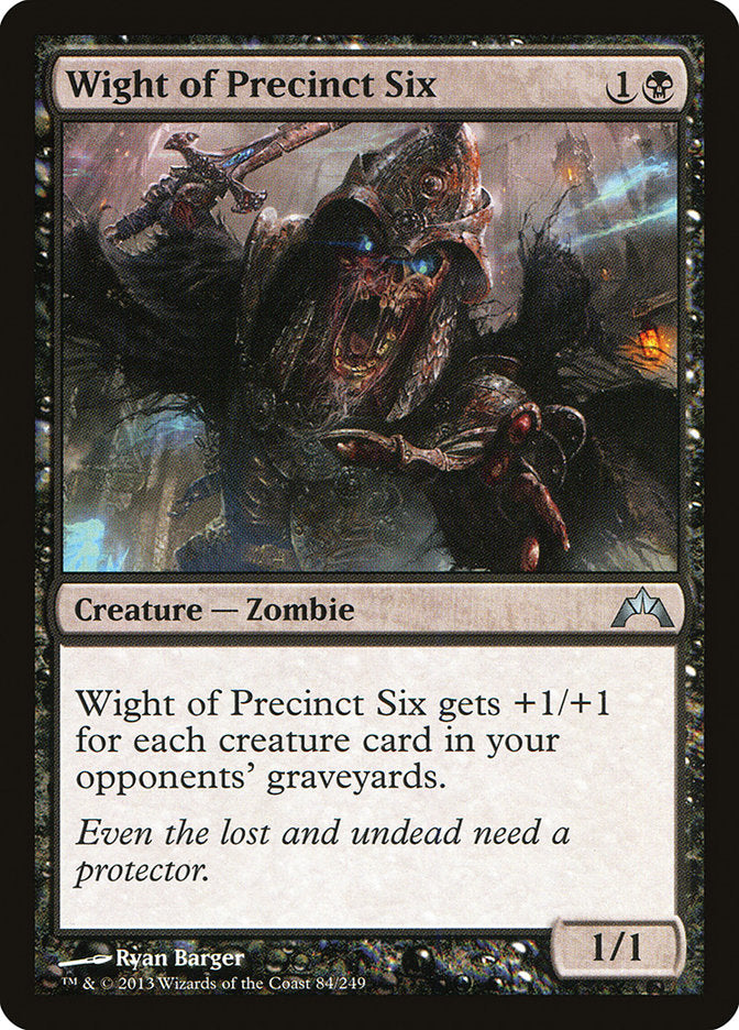 Wight of Precinct Six - [Foil] Gatecrash (GTC)