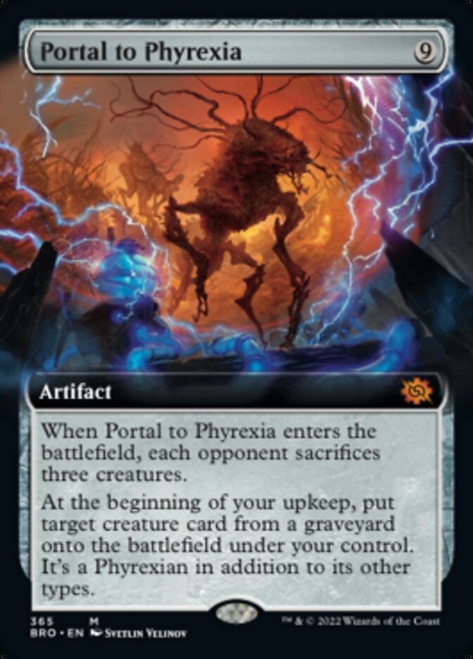 Portal to Phyrexia - [Foil, Extended Art] The Brothers' War (BRO)