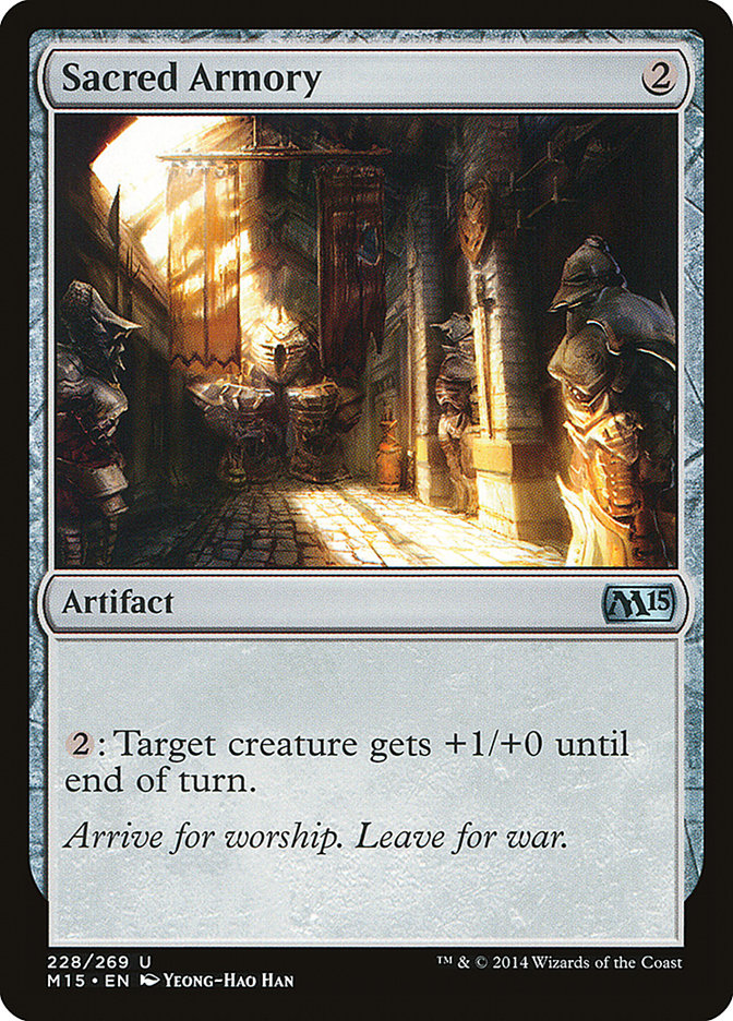 Sacred Armory - [Foil] Magic 2015 (M15)