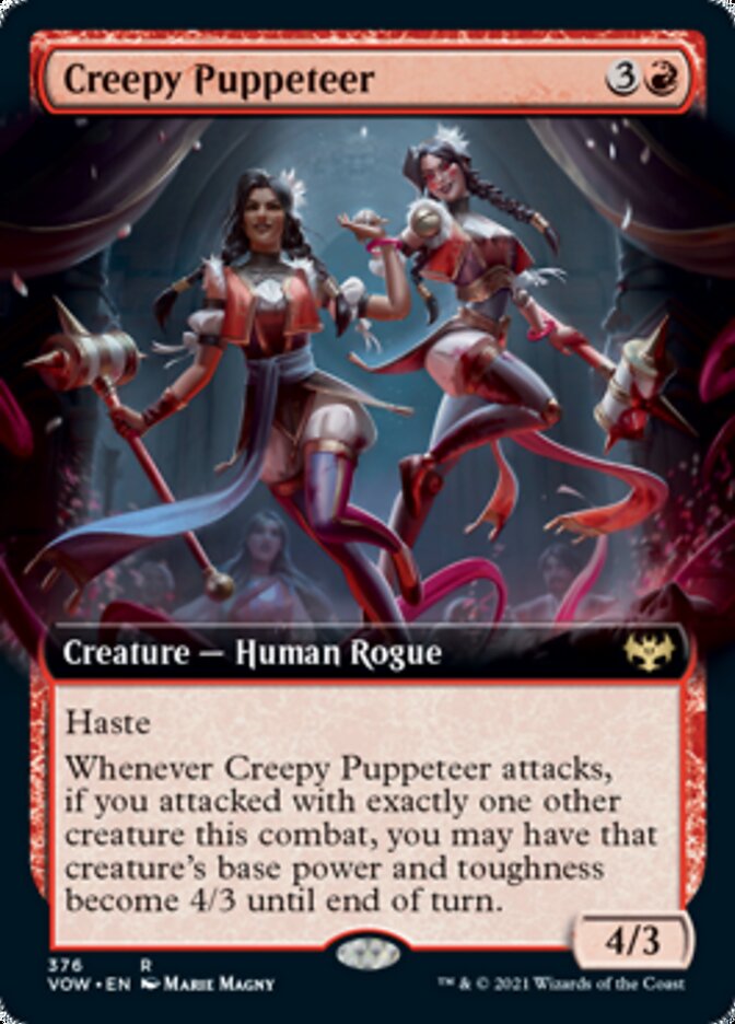 Creepy Puppeteer - [Foil, Extended Art] Innistrad: Crimson Vow (VOW)