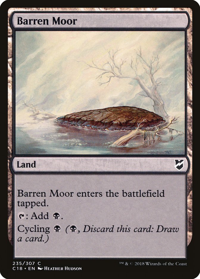 Barren Moor - Commander 2018 (C18)
