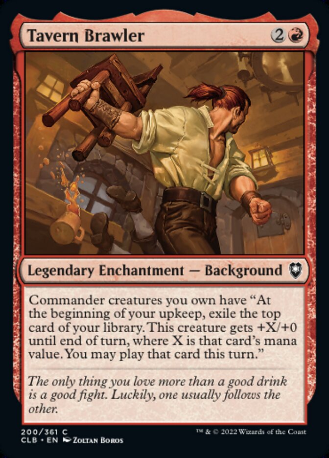 Tavern Brawler - [Foil] Commander Legends: Battle for Baldur's Gate (CLB)