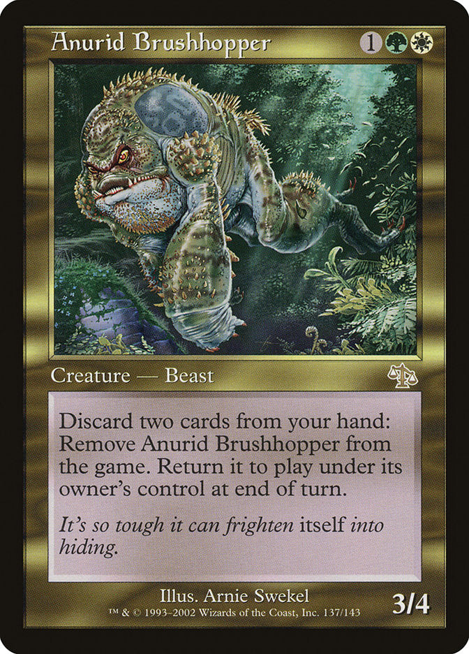 Anurid Brushhopper - [Foil] Judgment (JUD)