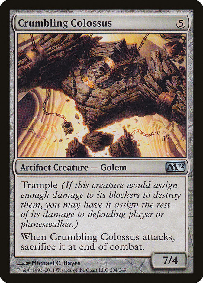 Crumbling Colossus - [Foil] Magic 2012 (M12)