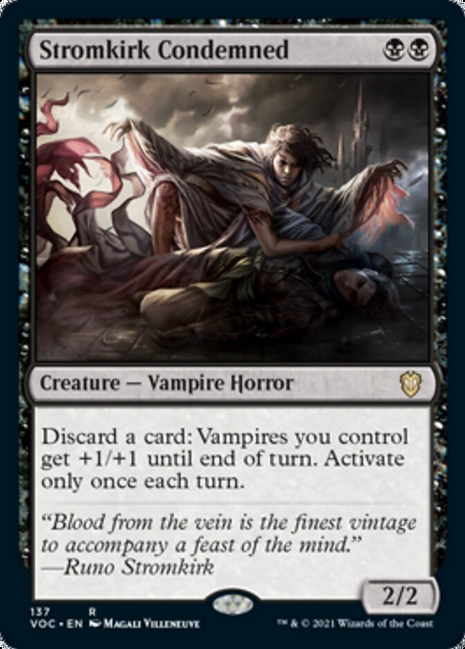 Stromkirk Condemned - [Foil] Crimson Vow Commander (VOC)