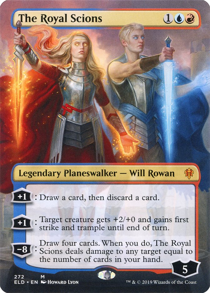 The Royal Scions - [Borderless] Throne of Eldraine (ELD)