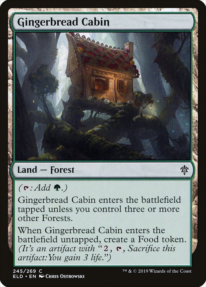 Gingerbread Cabin - [Foil] Throne of Eldraine (ELD)