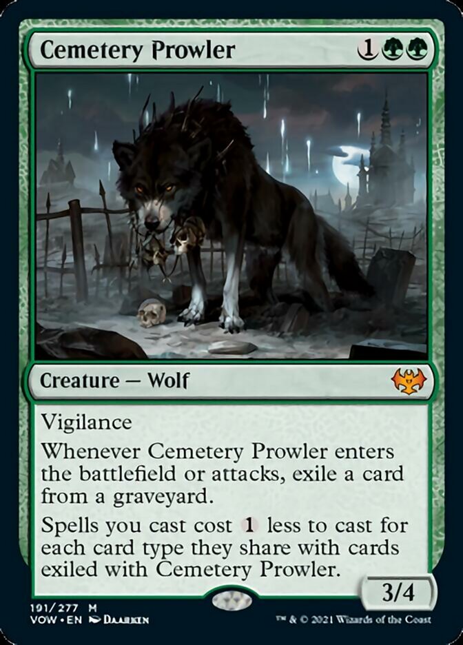 Cemetery Prowler - [Foil] Innistrad: Crimson Vow (VOW)