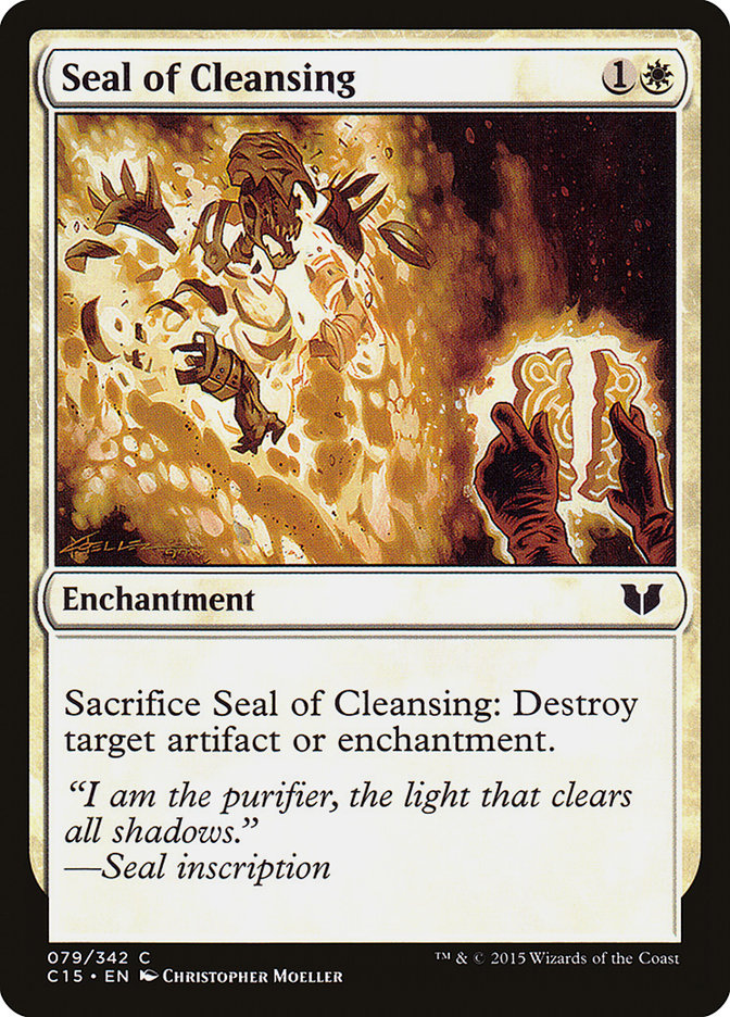 Seal of Cleansing - Commander 2015 (C15)