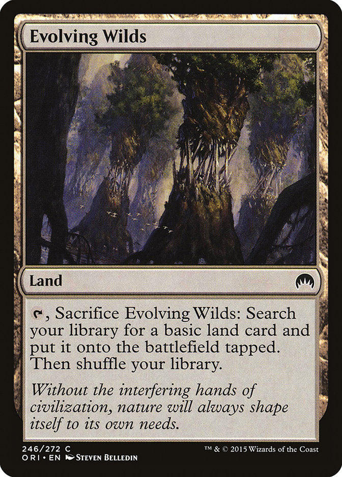 Evolving Wilds - [Foil] Magic Origins (ORI)