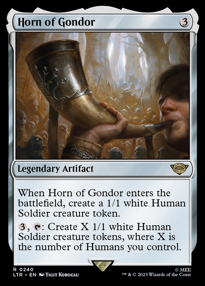 Horn of Gondor - [Foil] The Lord of the Rings: Tales of Middle-earth (LTR)