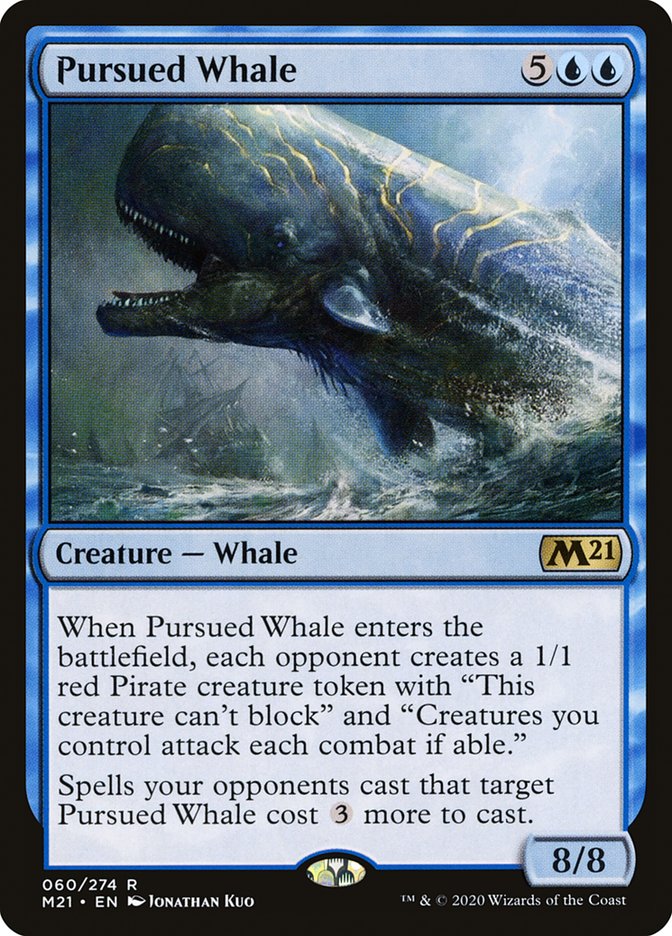 Pursued Whale - [Foil] Core Set 2021 (M21)