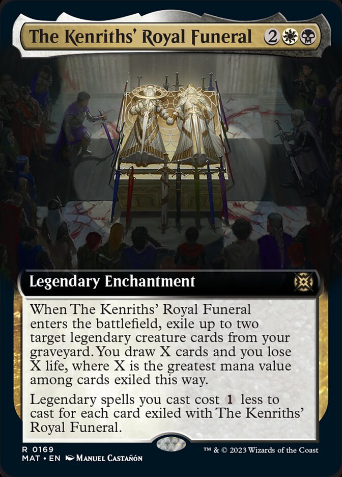 The Kenriths' Royal Funeral - [Foil, Extended Art] March of the Machine: The Aftermath (MAT)