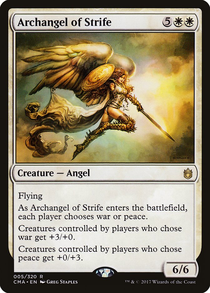 Archangel of Strife - Commander Anthology (CMA)