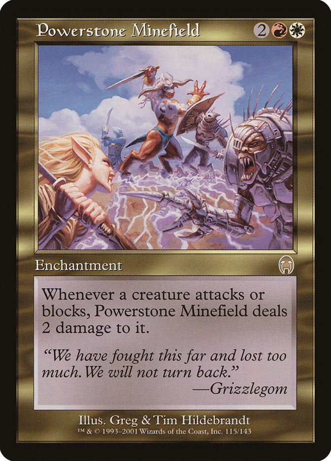 Powerstone Minefield - [Foil] Apocalypse (APC)