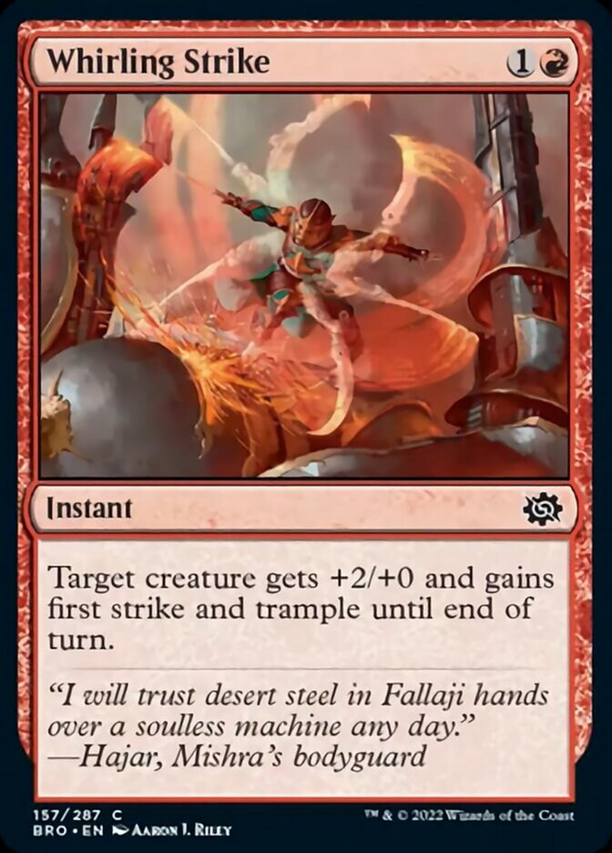 Whirling Strike - The Brothers' War (BRO)
