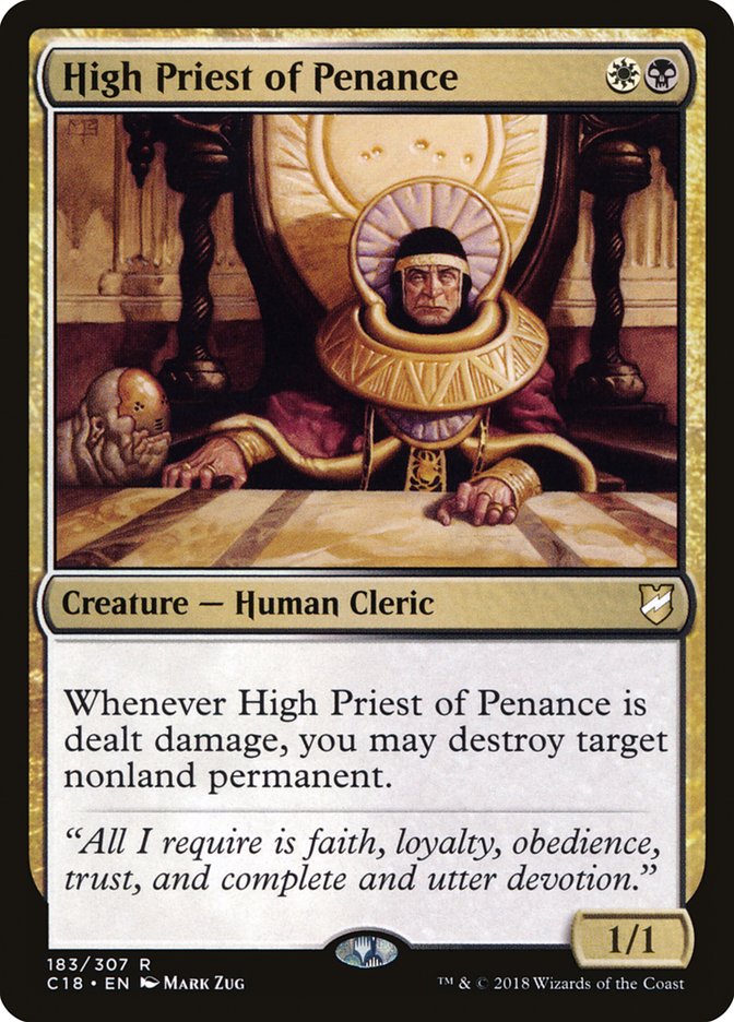 High Priest of Penance - Commander 2018 (C18)