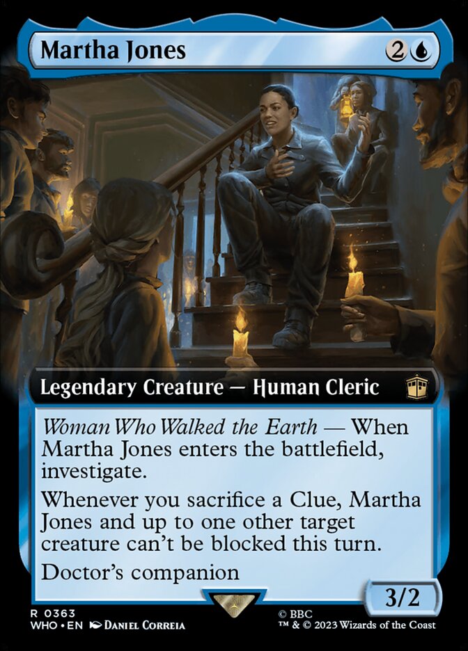 Martha Jones - [Foil, Extended Art] Doctor Who (WHO)