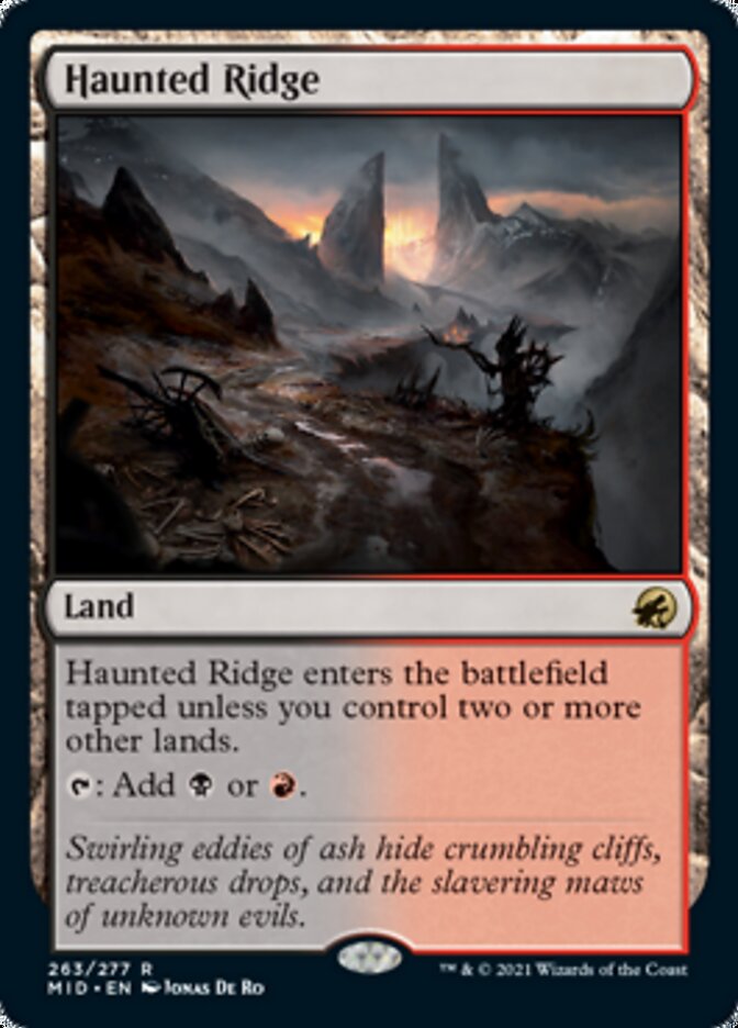 Haunted Ridge - Innistrad: Midnight Hunt (MID)