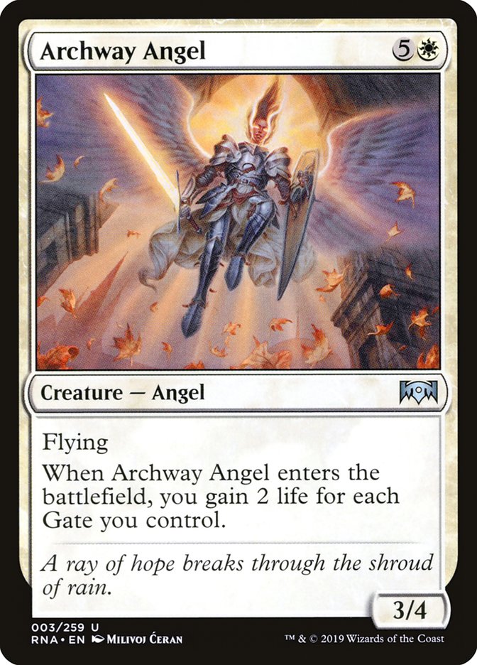 Archway Angel - [Foil] Ravnica Allegiance (RNA)