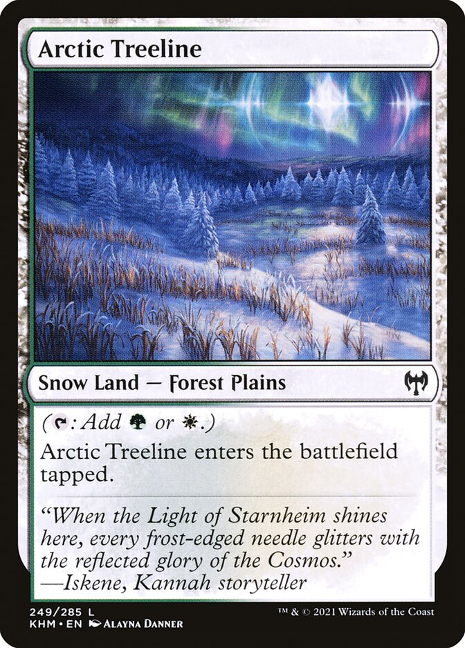 Arctic Treeline - [Foil] Kaldheim (KHM)