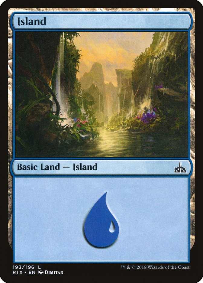 Island - [Foil] Rivals of Ixalan (RIX)