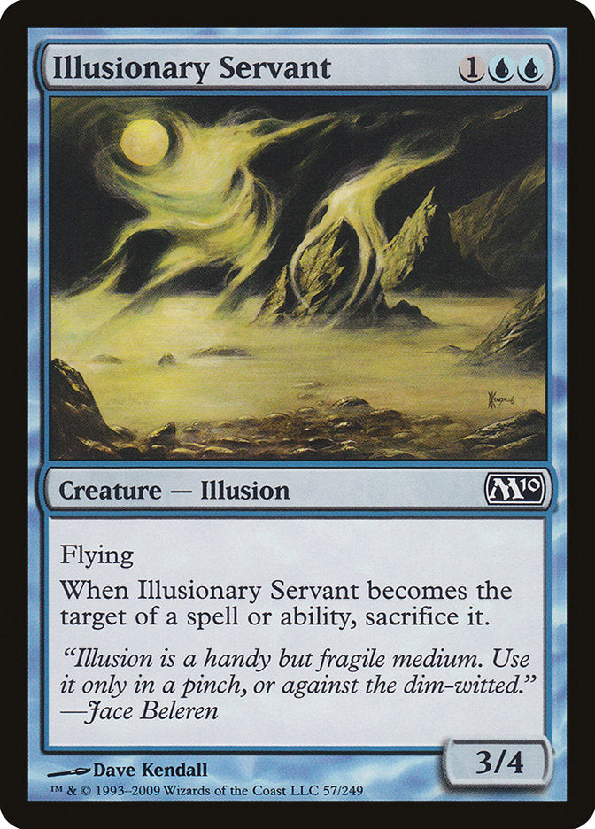 Illusionary Servant - [Foil] Magic 2010 (M10)