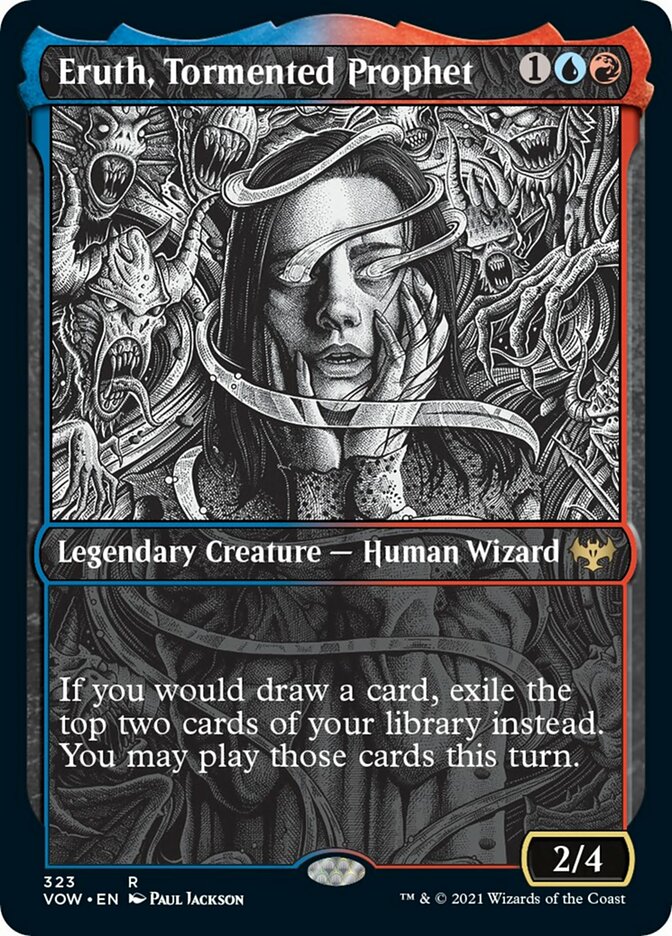 Eruth, Tormented Prophet - [Foil, Showcase] Innistrad: Crimson Vow (VOW)
