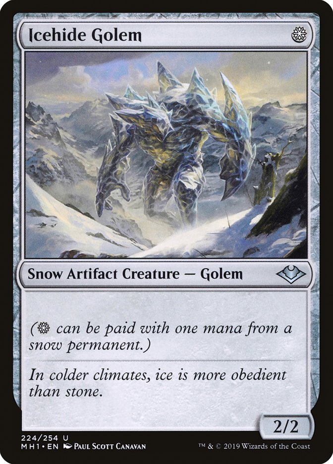 Icehide Golem - Modern Horizons (MH1)